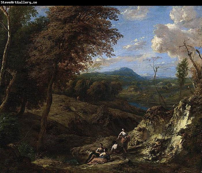 Corneille Huysmans Wooded Hilly Landscape